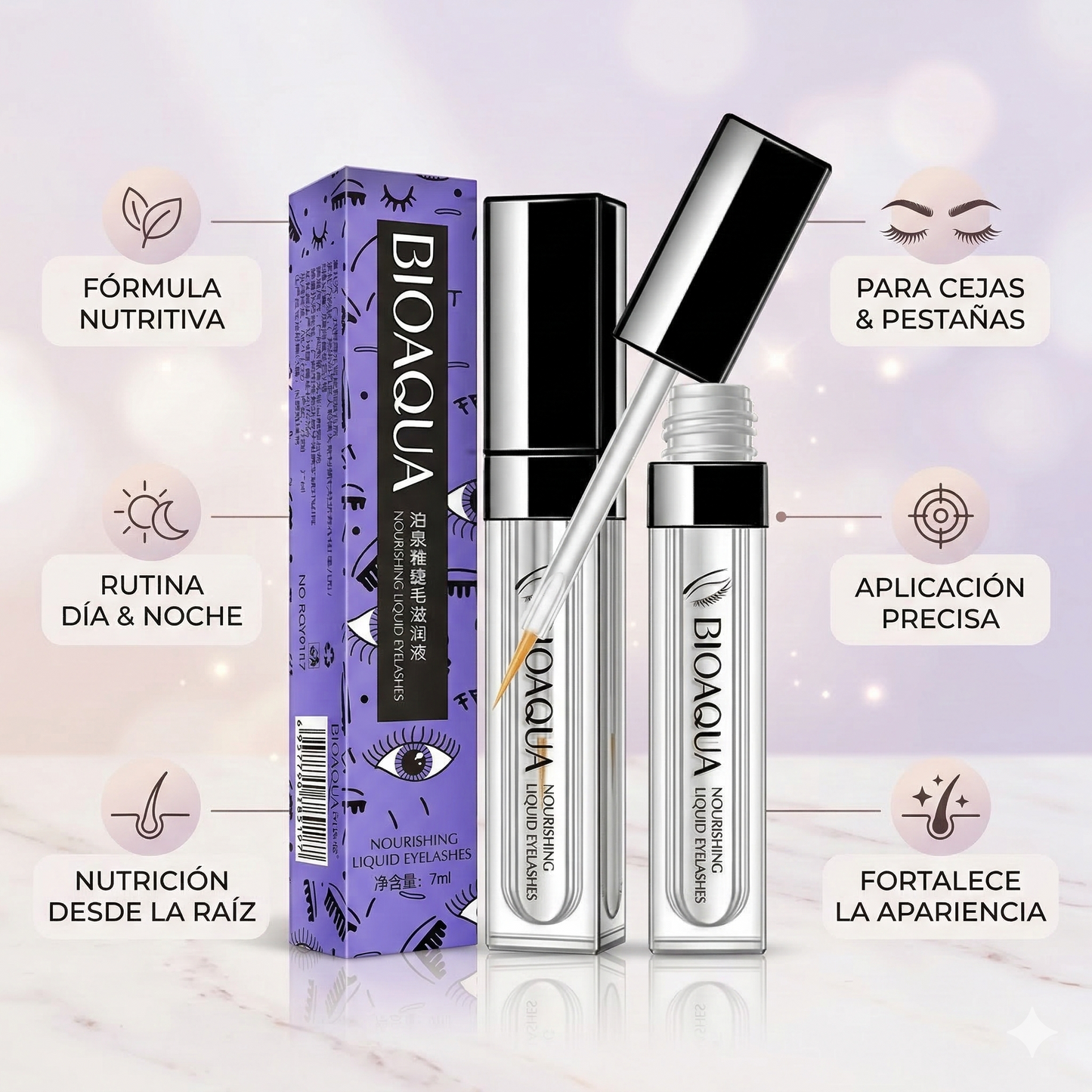 Serum Crecimiento de Pestañas y Cejas